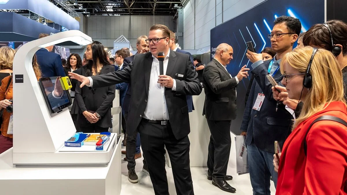 Einfach und schneller Checkout-Prozess durch "TableSmart" - der neuen Innovation von Bizerba (© Bizerba)